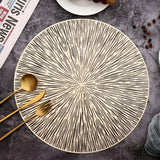 Firework Metallic Table Mat