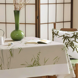 Elegant Pastoral Bamboo Zen Tablecloth