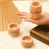 Bamboo Essence Candle Holders | 3 sets