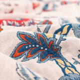 Retro Botanica Bliss Cotton Blanket