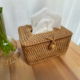 Bespoke Rattan Tissue Box