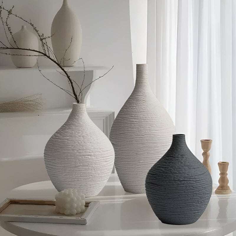 Earthline Ceramic Artisan Vase