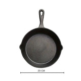 Black Cast Iron Frying Pan