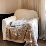 Oriental-Inspired Mink Blanket