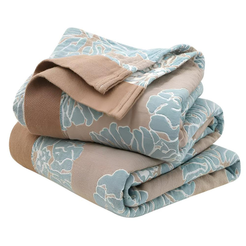 Botanical Bliss Cotton Blanket