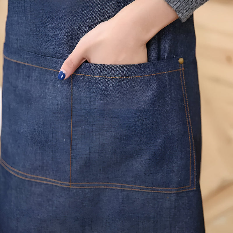 Adjustable Denim Apron