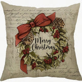 Santa's Charm Farmhouse Cushion