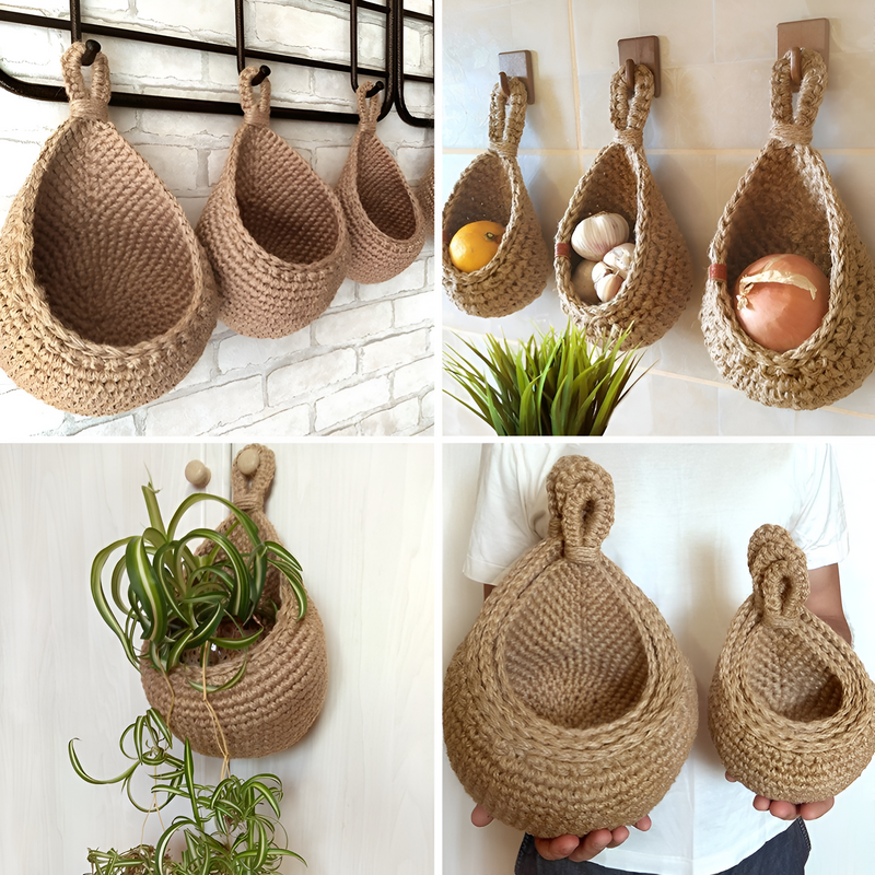 Handcrafted Boho Hanging Basket