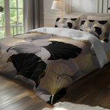 Artistic Leaf Quilt Cover Set