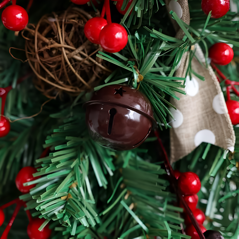 Holiday Door Christmas Wreath