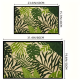 Monstera Non-Slip Door Mat