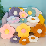 Plush Flower Seating Cushion