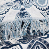 Paisley Dream Cotton Tassel Blanket