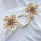 Floral Hemp Curtain Tie Back | 2Pcs Set