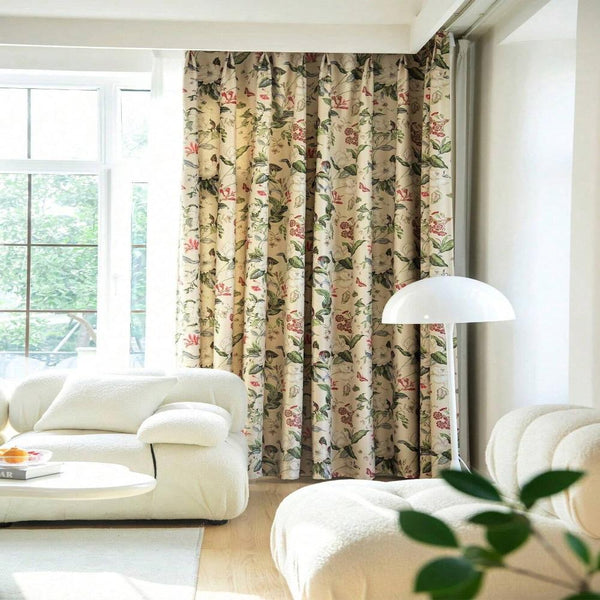 Floral Tranquility Drapes