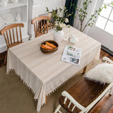 Vintage Lace Hollow Crochet Tablecloth