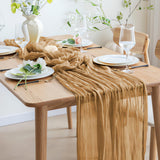 Cheesecloth Flowy Table Runner | 10 Pcs Set