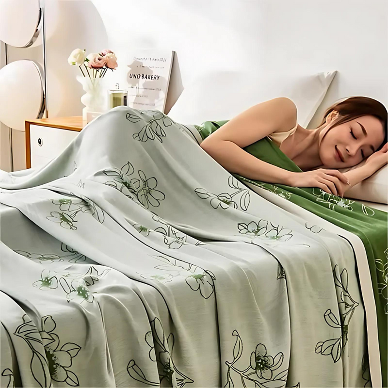 Sage Embrace Bamboo Cooling Blanket Casa Beyond