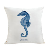 Ocean Treasures Embroidery Cushion Cover