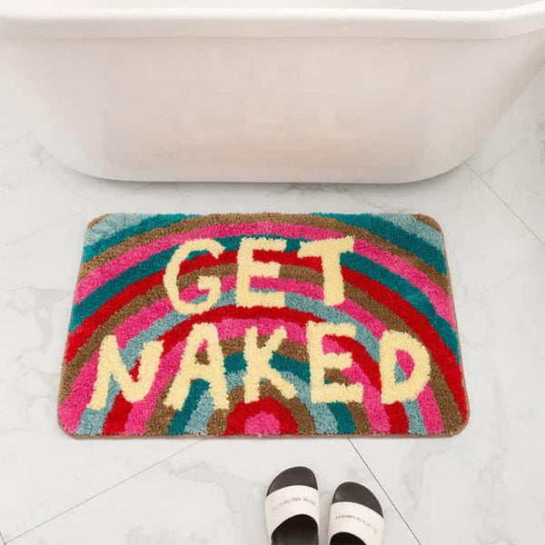 Ultra-Soft "GET NAKED" Bath Mat