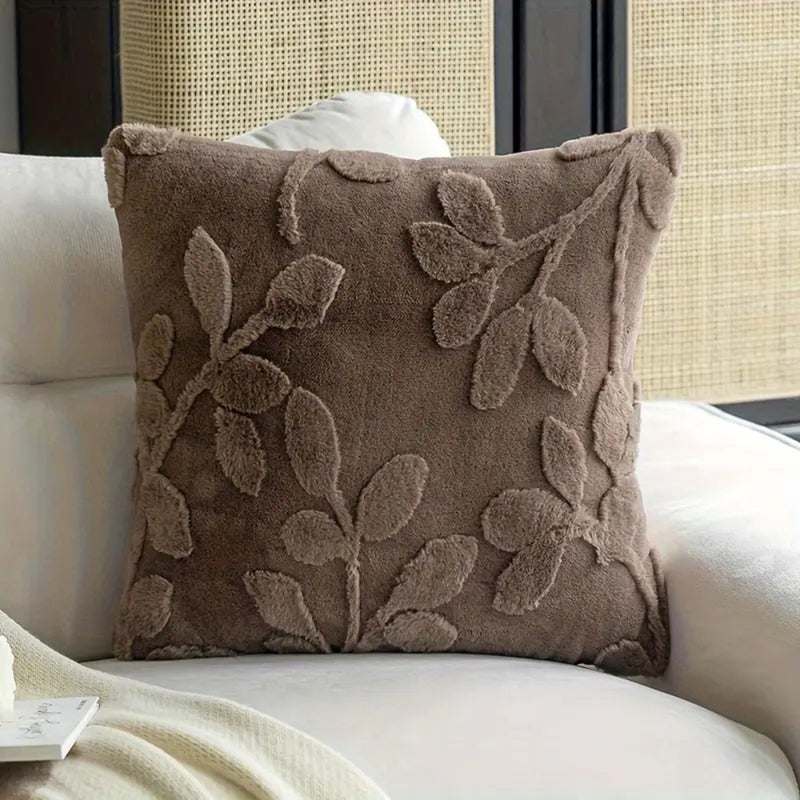 Branch-Pattern Cushion Cover