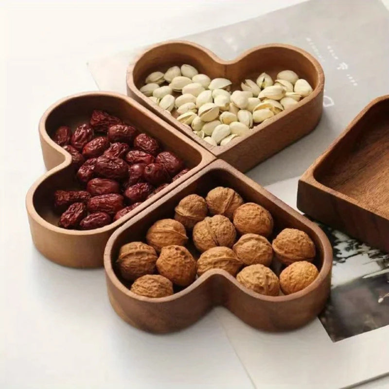 Rustic Heart Snack Tray Collection | 4pcs