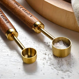 Golden Measuring  Spoon Set