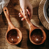 Large Wooden Multi-Purpose Scoop- 1pc