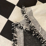 Checkerboard Anti-Scratch Sofa Cover