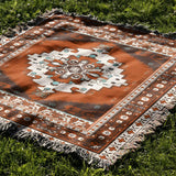 Desert Bloom Tapestry Picnic Blanket & Throw