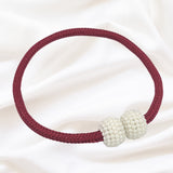 Magnetic Pearl Curtain Tie Back | 2pcs Set