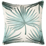 Metallic Foliage Cushion Cover