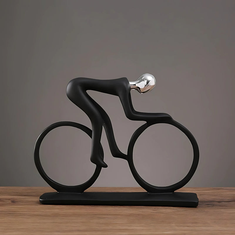 Momentum Nordic Cyclist Sculpture