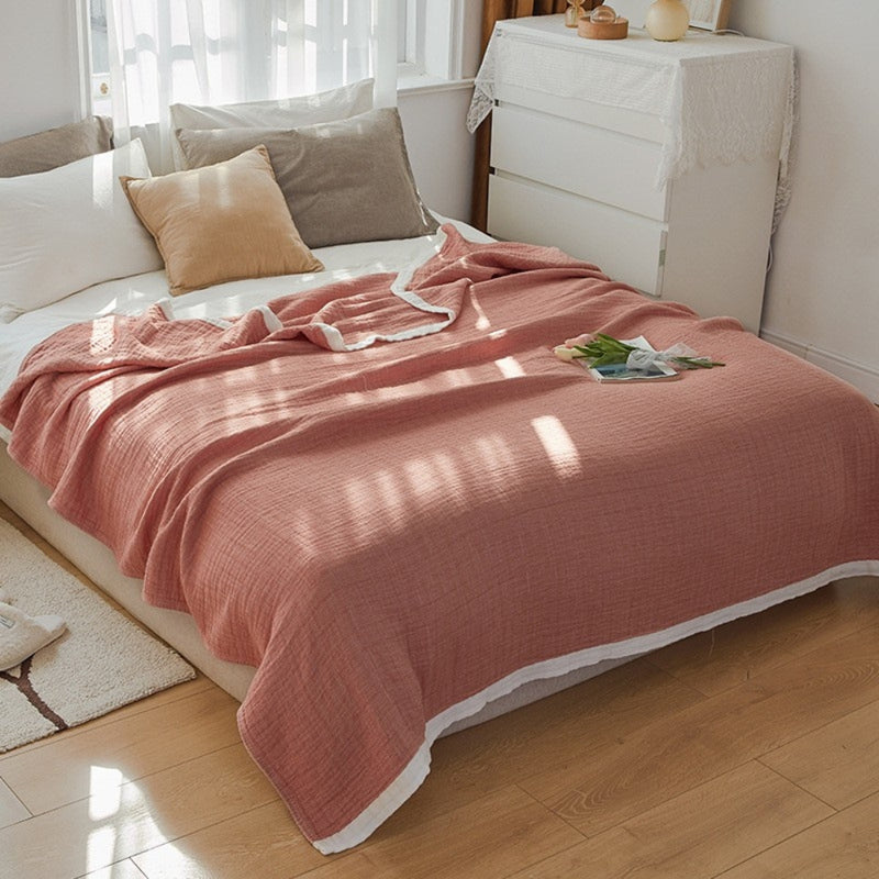 Deluxe Muslin Cotton Multi-Layer Blanket