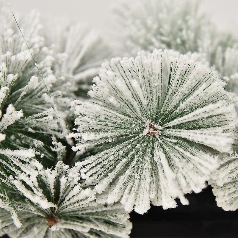 Holiday Frosted Christmas Garland