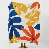 Tropical Breeze Knit Blanket