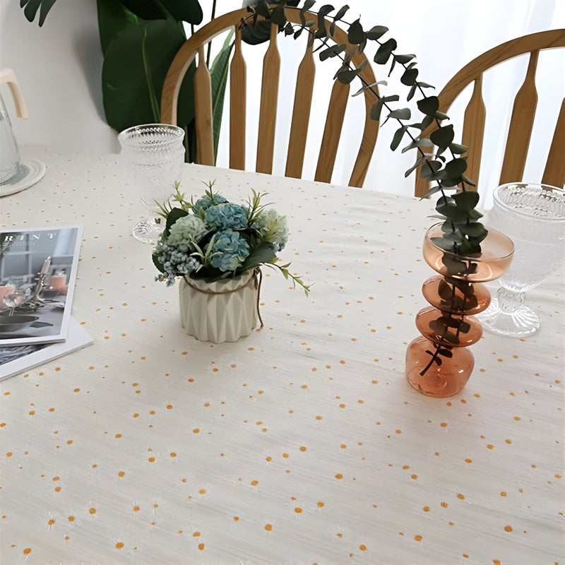 Meadow Bloom Tassel Table Cloth