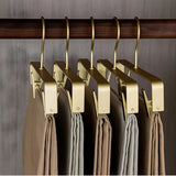 Aluminum Alloy Pants Clip Hanger | 5pcs Set