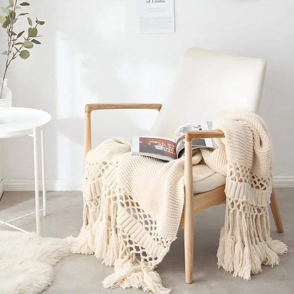 Macramé Bliss Throw Blanket