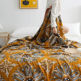 Boho Bloom Reversible Soft Quilt