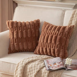 Calm Weave Plush Cushion Cover