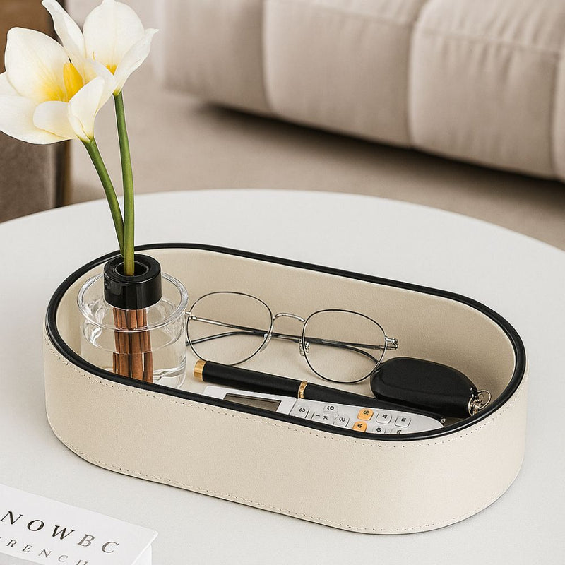 Capsule Leather Organiser Tray