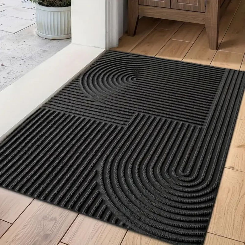 Doormats From Threads Curved Thread Line Door Mat – Casa & Beyond