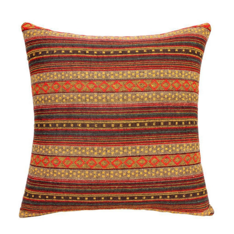 Ethnic Bohemian Geometric Cushion Cover