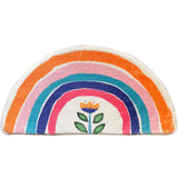 Rainbow Glow Half-Moon Bath Mat
