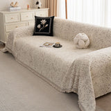 Speckled Pattern Chenille Couch Cover