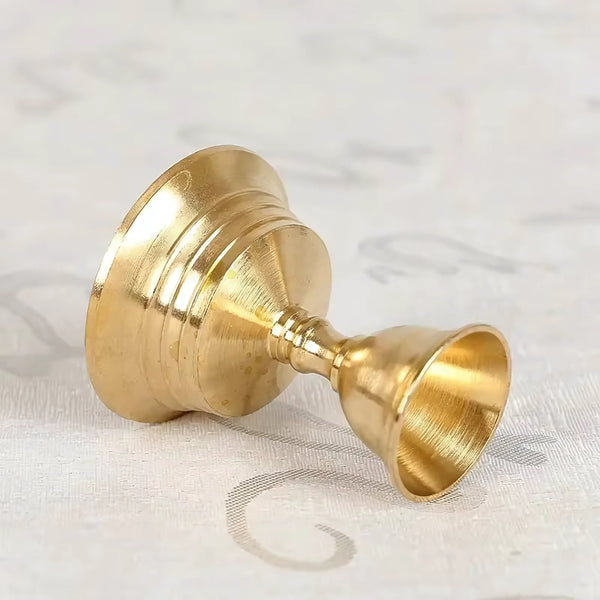 Vintage Copper Cup Candle Holder