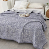 Lure Whisper Rose Cotton Blanket