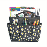 Oxford Floral Garden Tool Organiser Bag