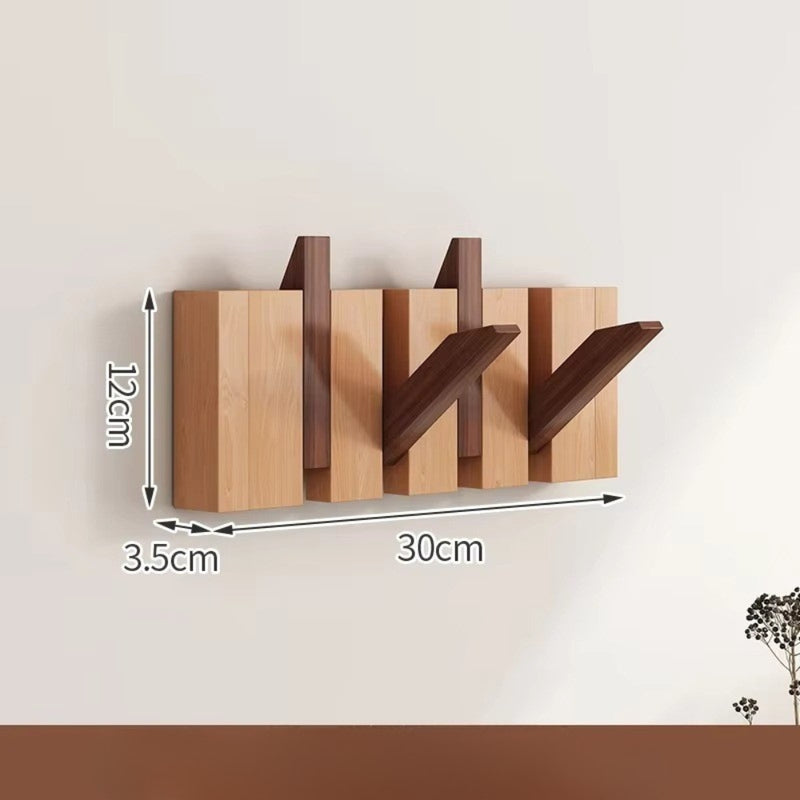 Piano Wall Rack Piano Foldable Wooden Flip Hook Wall Rack – Casa & Beyond